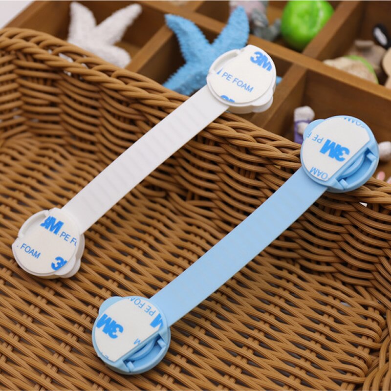 Plastic Child Drawer Lock Kids Safety Security Locks Baby Protection Window Fridge Cabinets Toilet Padlock Door Interlocks