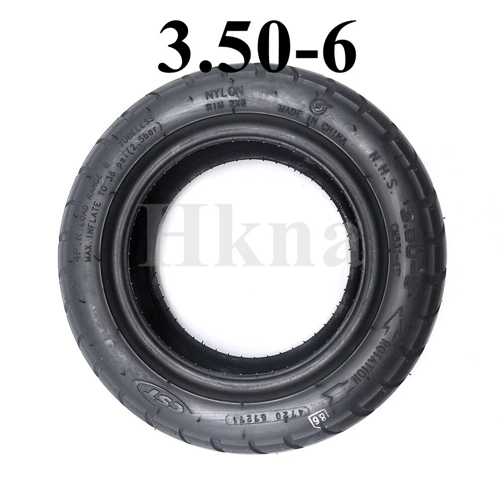 Oppgradering 3.50-6 10 x 4.00-6 90/65-6 universalvakuumdekk for elektrisk scooter balanserende bil cst slangeløst eksplosjonssikkert dekk