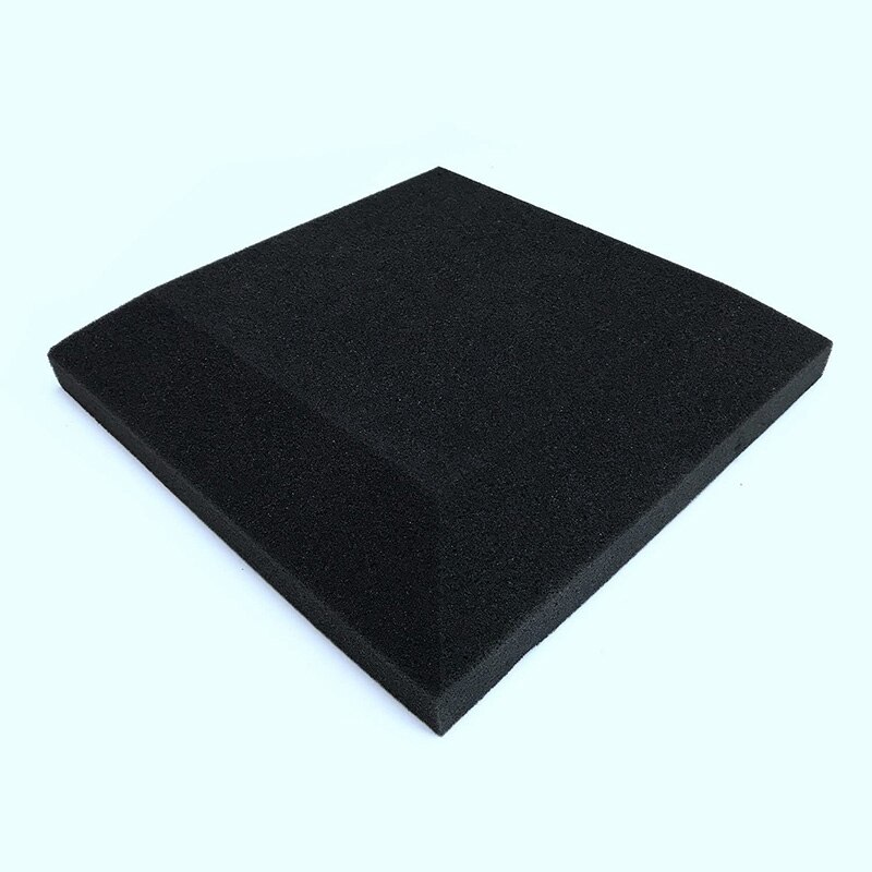 6 Pcs Studio Acoustic Foam Sound Proofing Ceiling Tile Panels Studio KTV Noise Absorption Square Foam, 25 x 25 x 5cm