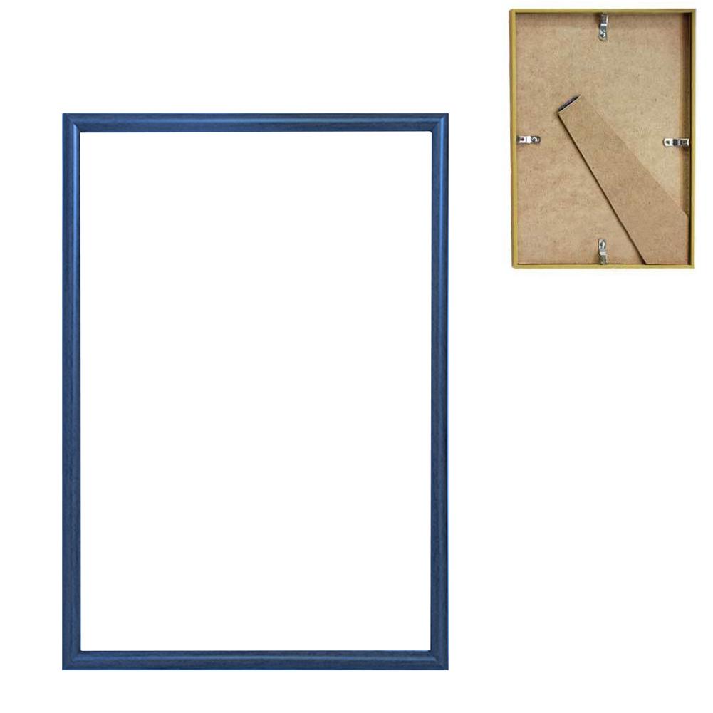 A4 Photo Frame Reinforce Hanging Wedding Decoration Wall Canvas Oil Painting Square Picture Frames Cadre DIY Poster quadros: Blue