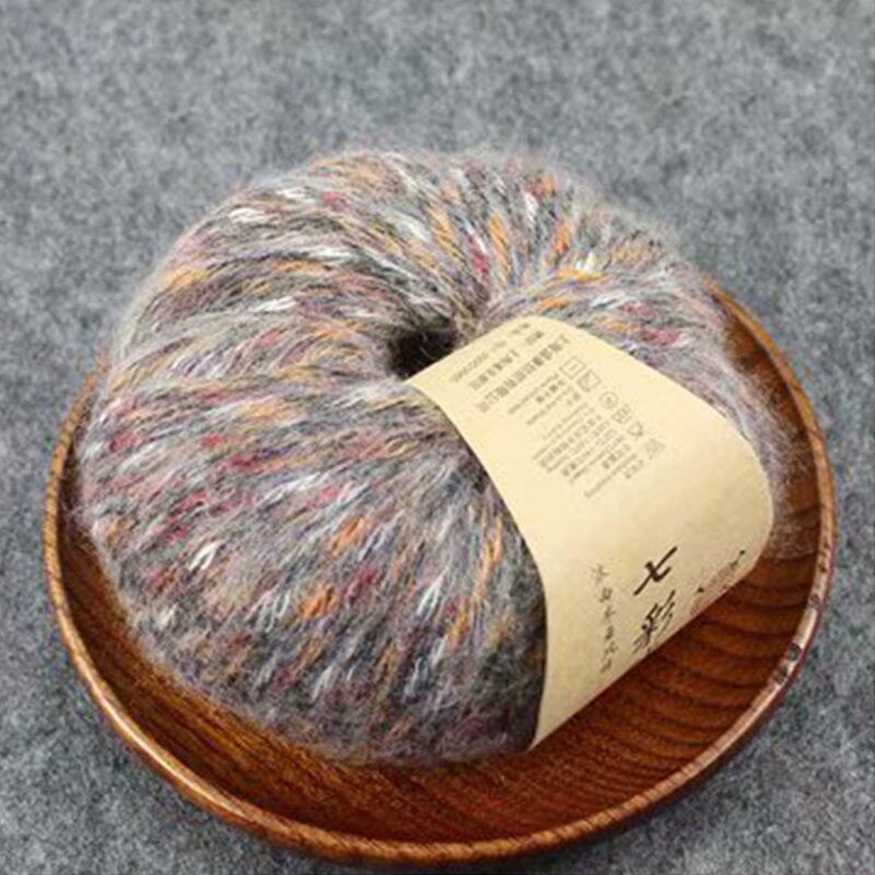 50g Wollen Kleurrijke Alpaca Fluwelen Wol Kasjmier Garen voor Hand Breien Haak DIY Trui Sjaal Draad: 6