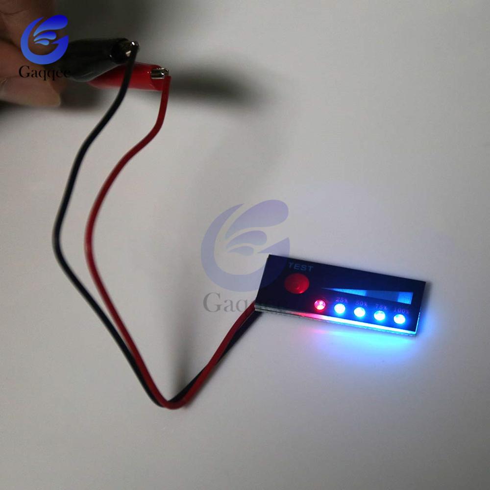 5S 21V 18650 Li-Ion Lipo Lithium Batterij Niveau Indicator Tester Lcd Display Meter Module Capaciteit