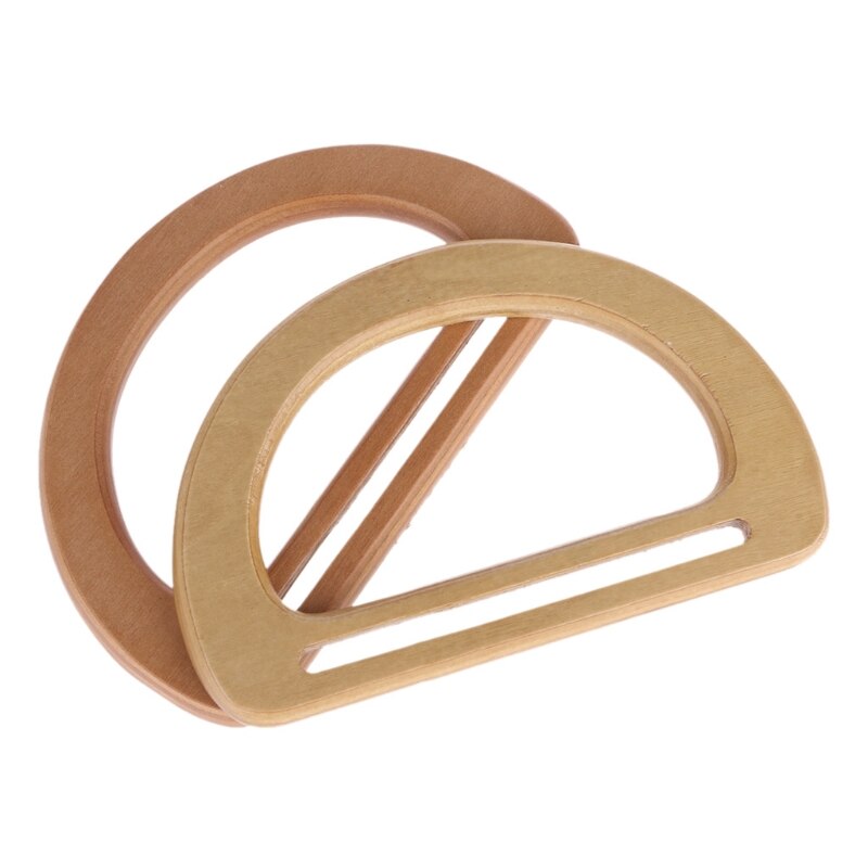 Reemplazo de mango de bolso de madera, accesorio para manualidades, fabricación de bolsos, compras,