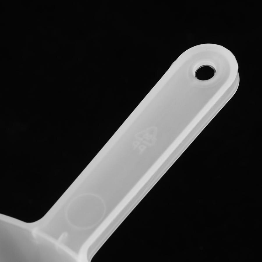 8 sztuk mini PP plastik szufelka skrobaczka łopata robić żywności nakrętka mąka deser robić wykorzystania w kuchni w domu