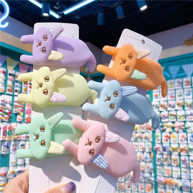 Épingle à cheveux en dentelle pour enfants petite fille pince à cheveux latérale Style ethnique chapeaux tissu arc cheveux accessoires Clips pour les filles