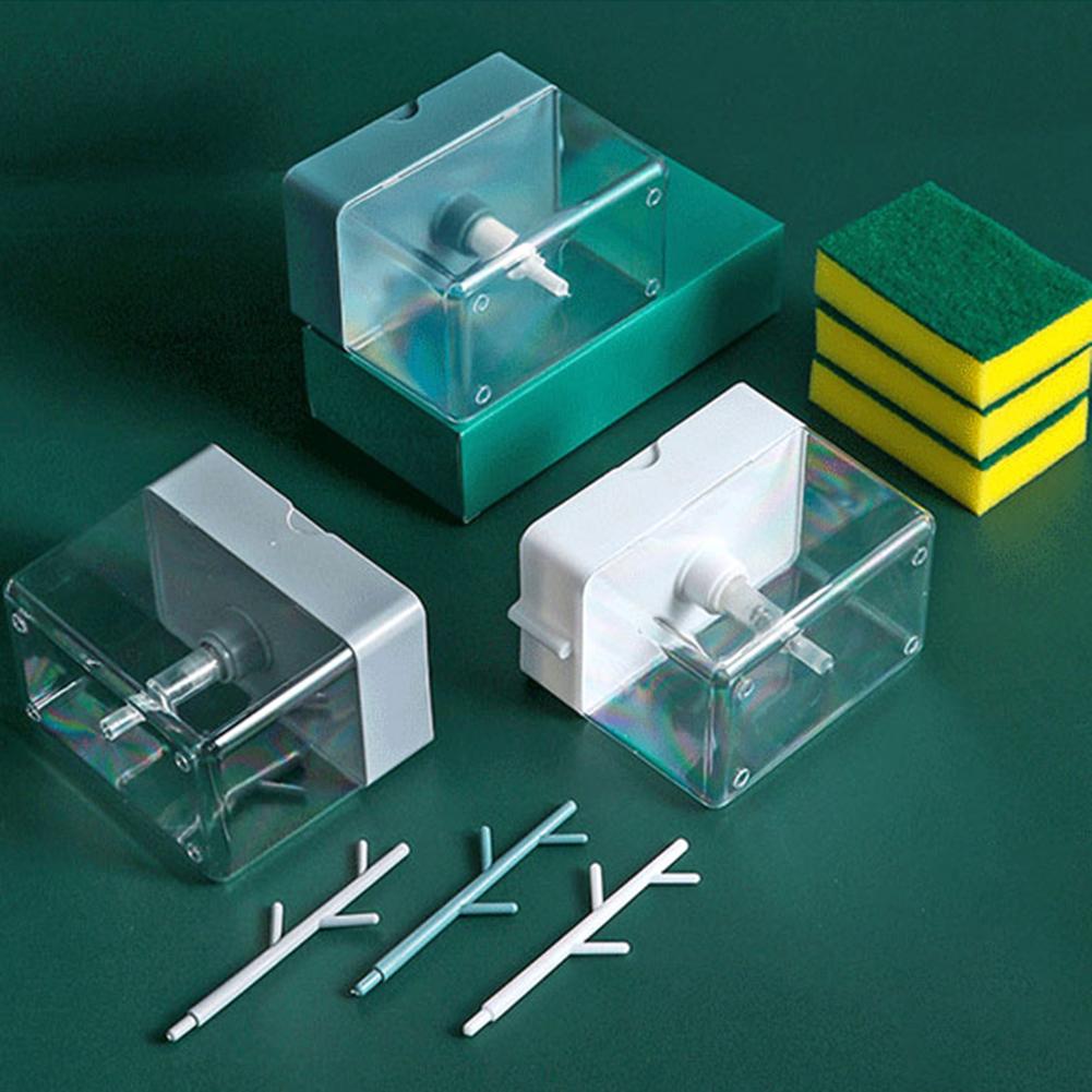 Keuken Badkamer Hervulbare Sink Zeepdispenser Spons Houder Handdoek Opbergrek Zeep Meter Badkamer Banheiro Dispensadordejabon