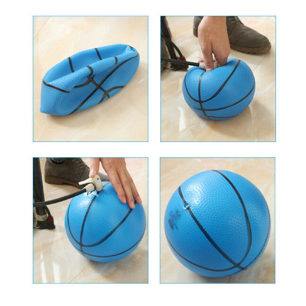 Oppblåsbar basketball hoppende ball innendørs / utendørs barneleker pvc 2 størrelser