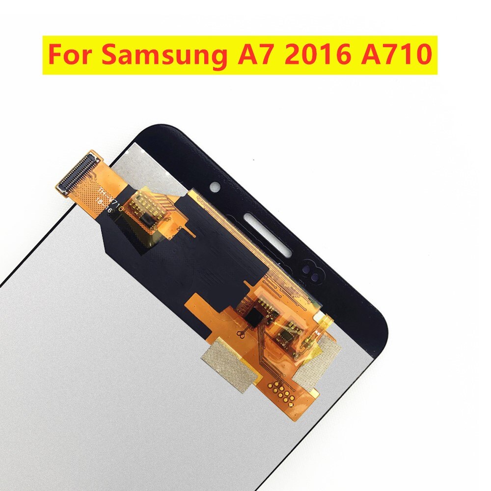 100% testé pour Samsung A7 A720 A720F affichage pour Samsung Galaxy A7 A710 Lcd écran tactile numériseur assemblée affichage