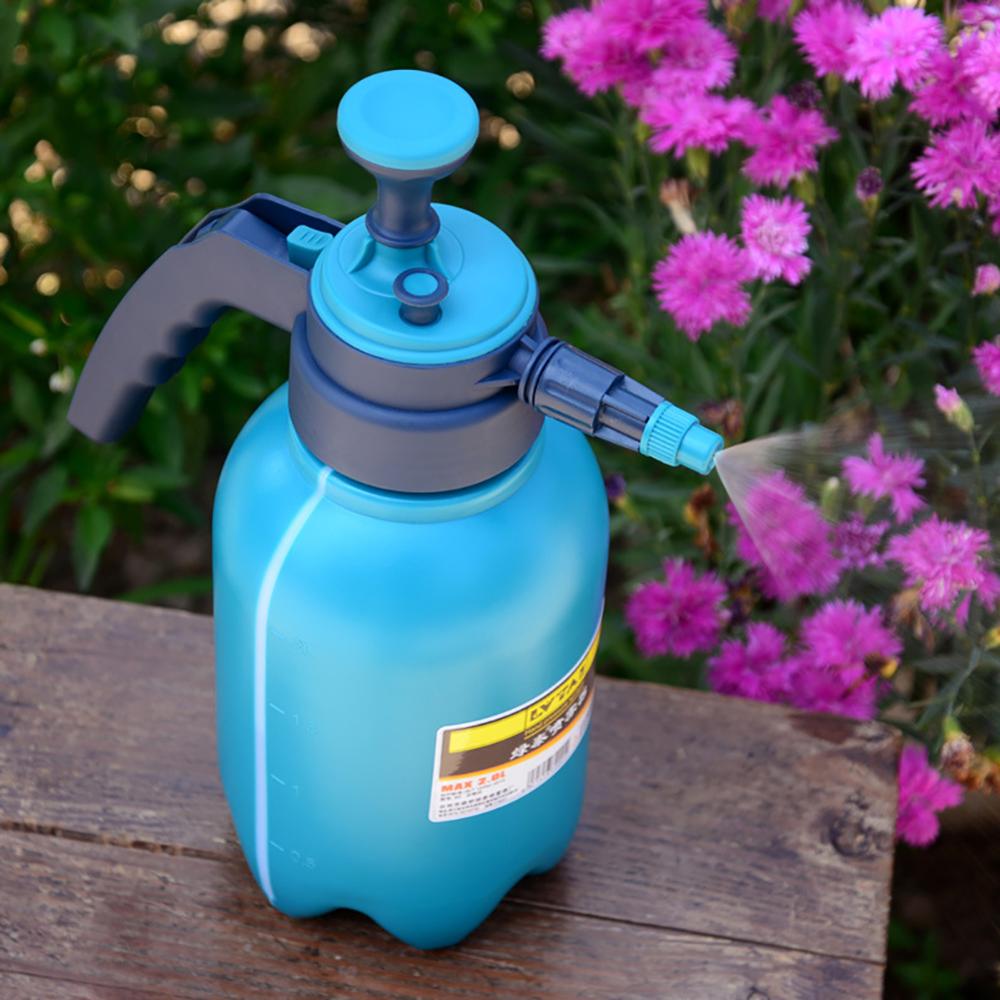 PULVERIZADOR portátil a presión para jardín, botella de pulverización de 2L, hervidor de agua para plantas y flores, regadera presurizada, herramientas de jardinería,