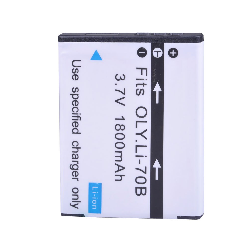 Batería recargable LI-70B Li-70B Li 70B para Olympus VG110, VG120, VG-160, X-940, D-715, FE-4020, FE-4040, FE4020, 2 uds.