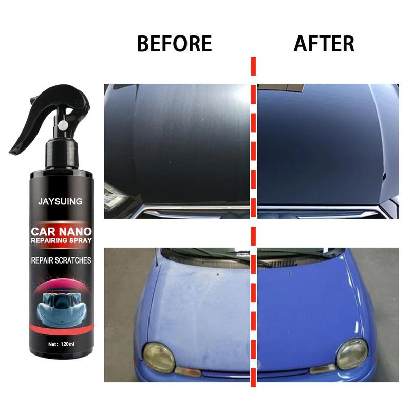 Couche hydrophobe en céramique, 120ml, 1 pièce, réparation des rayures de voiture, Nano Spray, revêtement de verre poli, cire cristal, revêtement hydrophobe, outils de soins de peinture