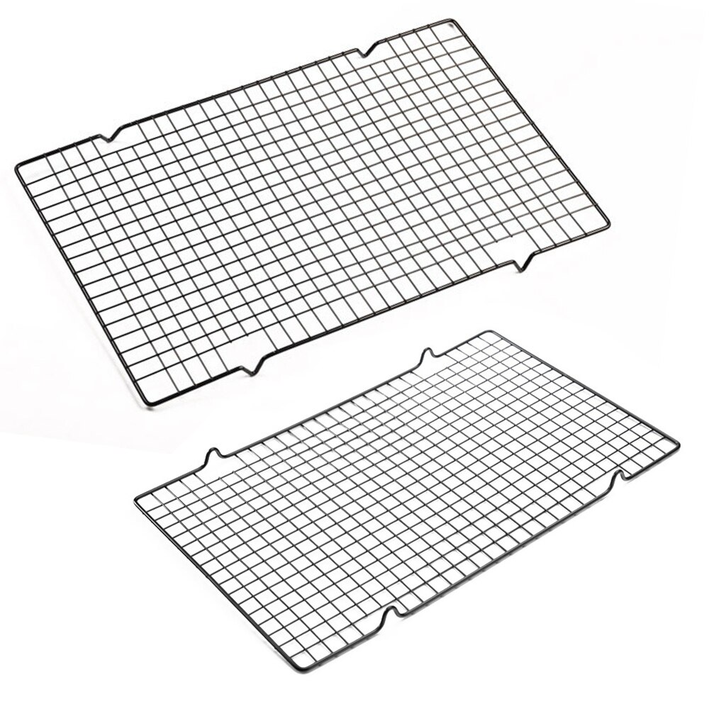 1Stck Edelstahl Draht Gitter Kühlung Tablett Kuchen Lebensmittel Gestell Backofen Küche Backen Pizza Brot Grill Cookie Keks Halfter Regal