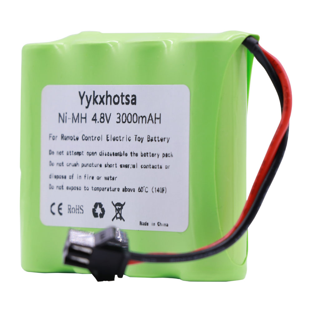 4.8V 3000mah NiMH Batterij SM Plug en Lader Voor Rc speelgoed Auto 'S Tanks Robots Boten Guns Ni-Mh AA 4.8 v Batterij speelgoed accessoire