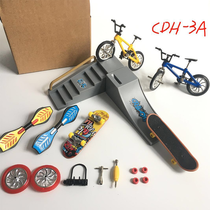 Kit de Mini-vélo BMX, Skateboard à doigt, parc , modèle de Scooter, jouet pour enfants, touche pour: CDH-3A