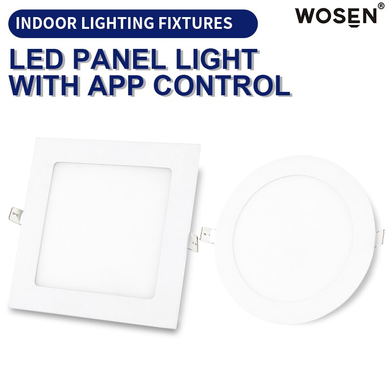 Led Licht Met App Controle Ultra Dunne Downlight Lamp 6W 12W 18W 24W Led Plafond Verzonken grid Downlight S