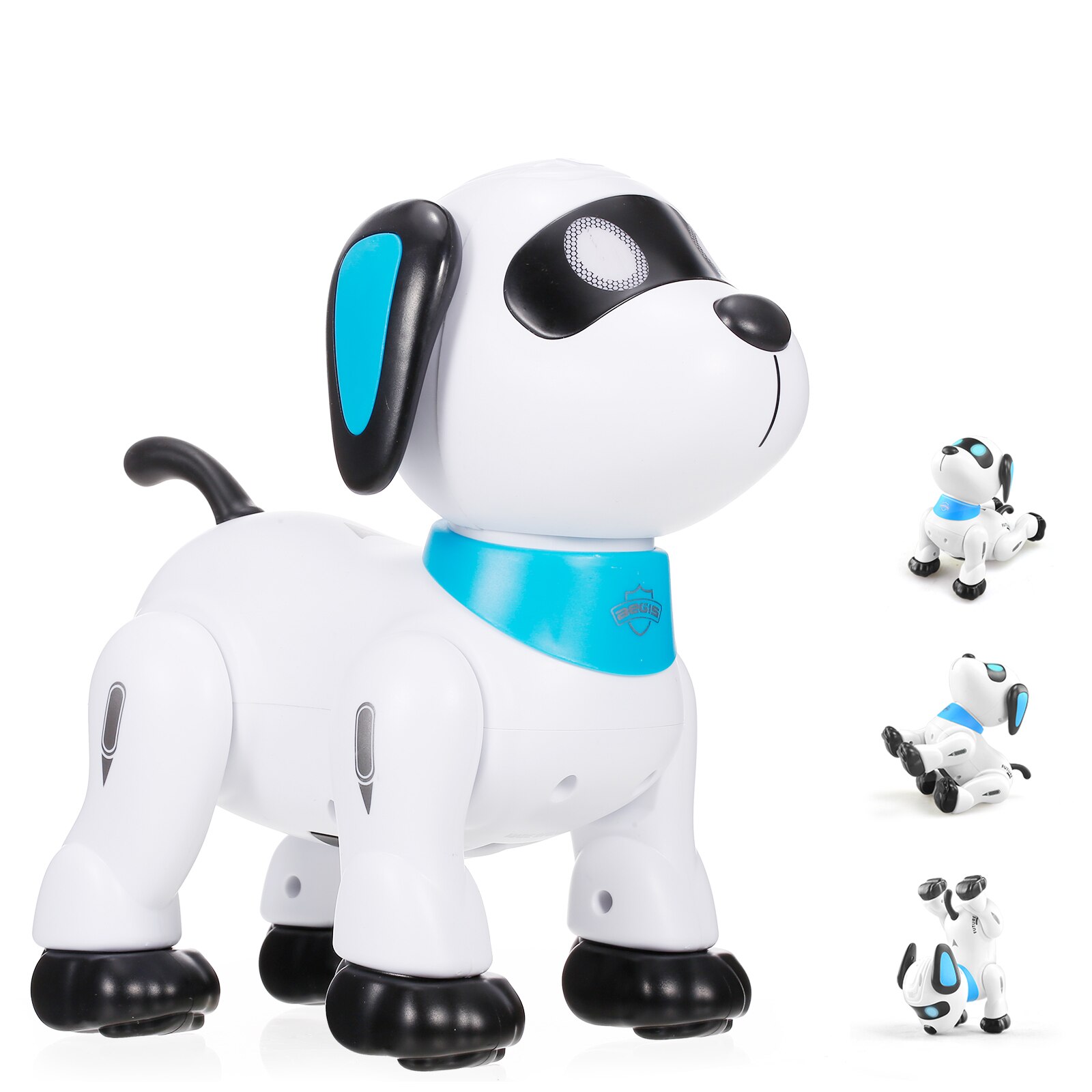 Le Neng K21 Elektronische Robot Hond Stunt Hond Afstandsbediening Robot Hond Speelgoed Voice Control Programmeerbare Touch-Gevoel Muziek dansen Speelgoed