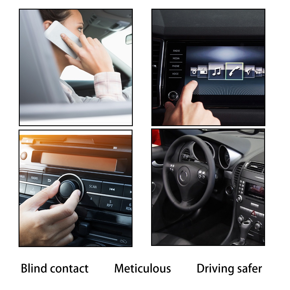 Botones de Control remoto para volante de coche, Radio de coche, DVD, navegación GPS, Bluetooth, estilo de coche inalámbrico