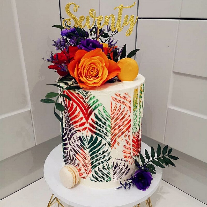 Cakes Baking Templates Cake Stencil for DIY Craft Baking Cakes Baking Template Cookie Stencil Cake Embossing Stencil