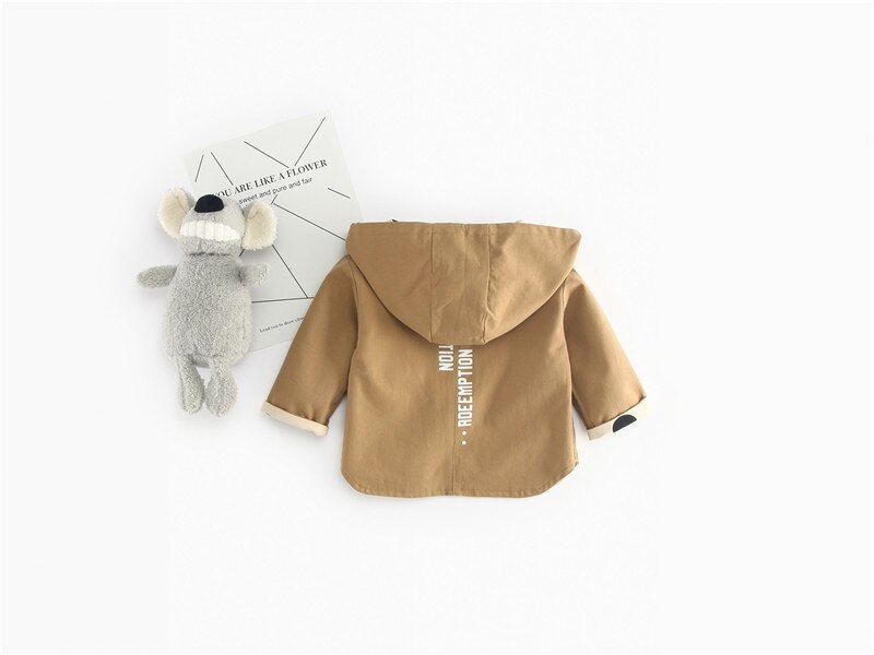 Baby kinderjasje peuterkleding aan beide kanten winddicht herfst kinder trenchcoat bovenkleding baby jongens meisjes kleding