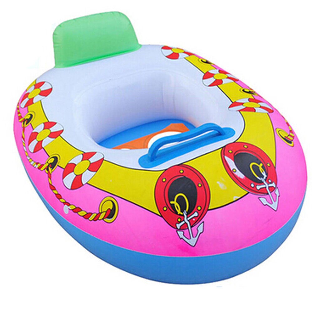 Portable Inflatable Swimming Circles Kids Baby Safety Swimming Seat Swim Ring Pool Beach Floating Boat 2-5 Year Old Kids: Default Title