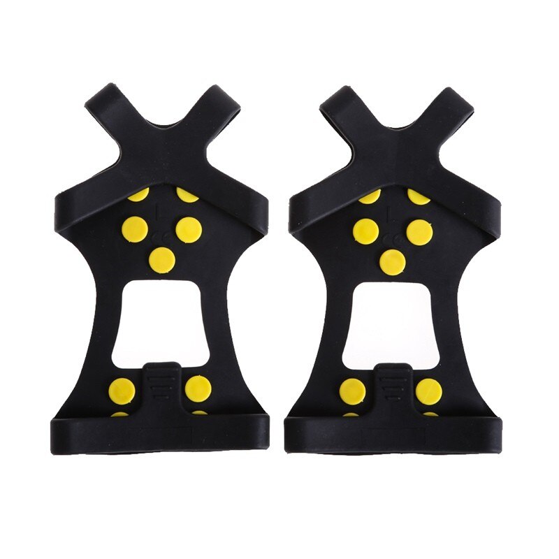 10 Studs Anti-Slip Sneeuw Ijs Klimmen Schoen Spikes Grips Crampons Cleats Overschoenen Stijgijzers Spike Schoenen Stijgijzers