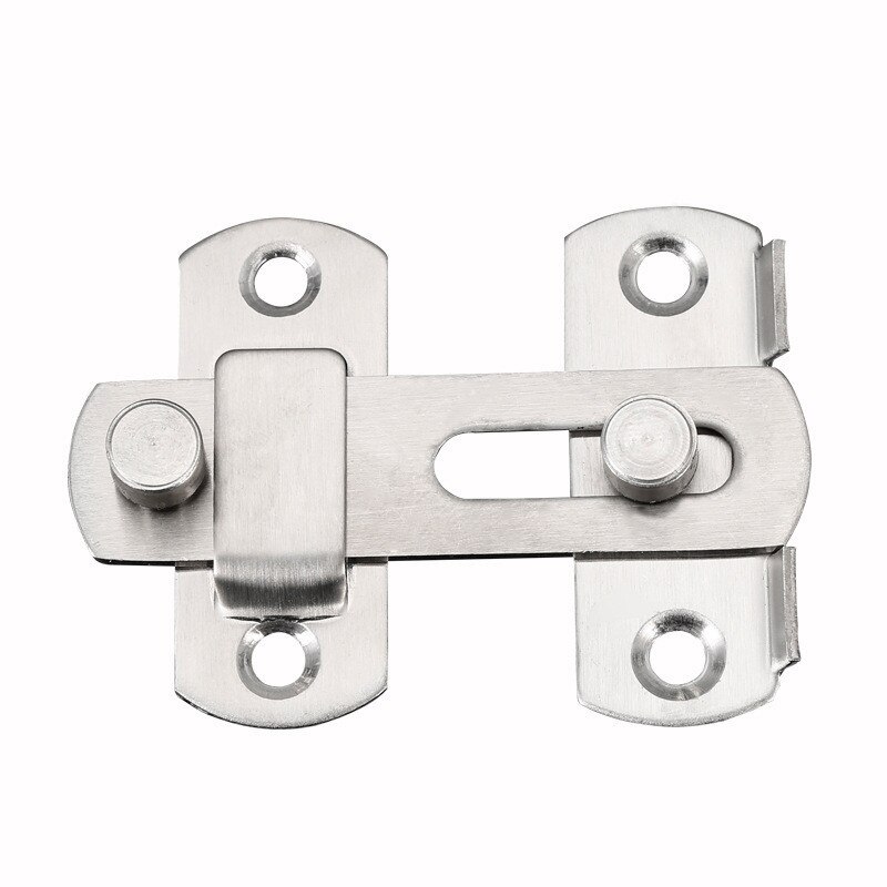 Pestillo cerrojo con bloqueo de acero inoxidable, puerta corredera para escaparate, accesorios de habitación, decoración de jardín, Fenc