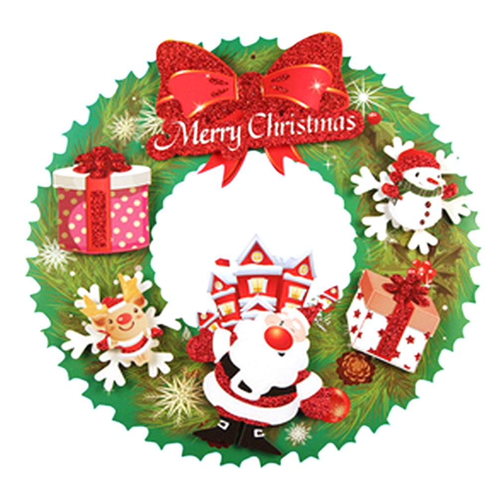 Christmas wreath door hanging decorations double s vicedeal