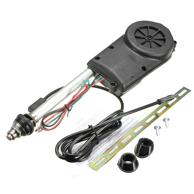 Car Electric Aerial Radio Automatic Booster Power Antenna Kit Car Signal Electric Antenna 12V Exterior Vehicle Aerials