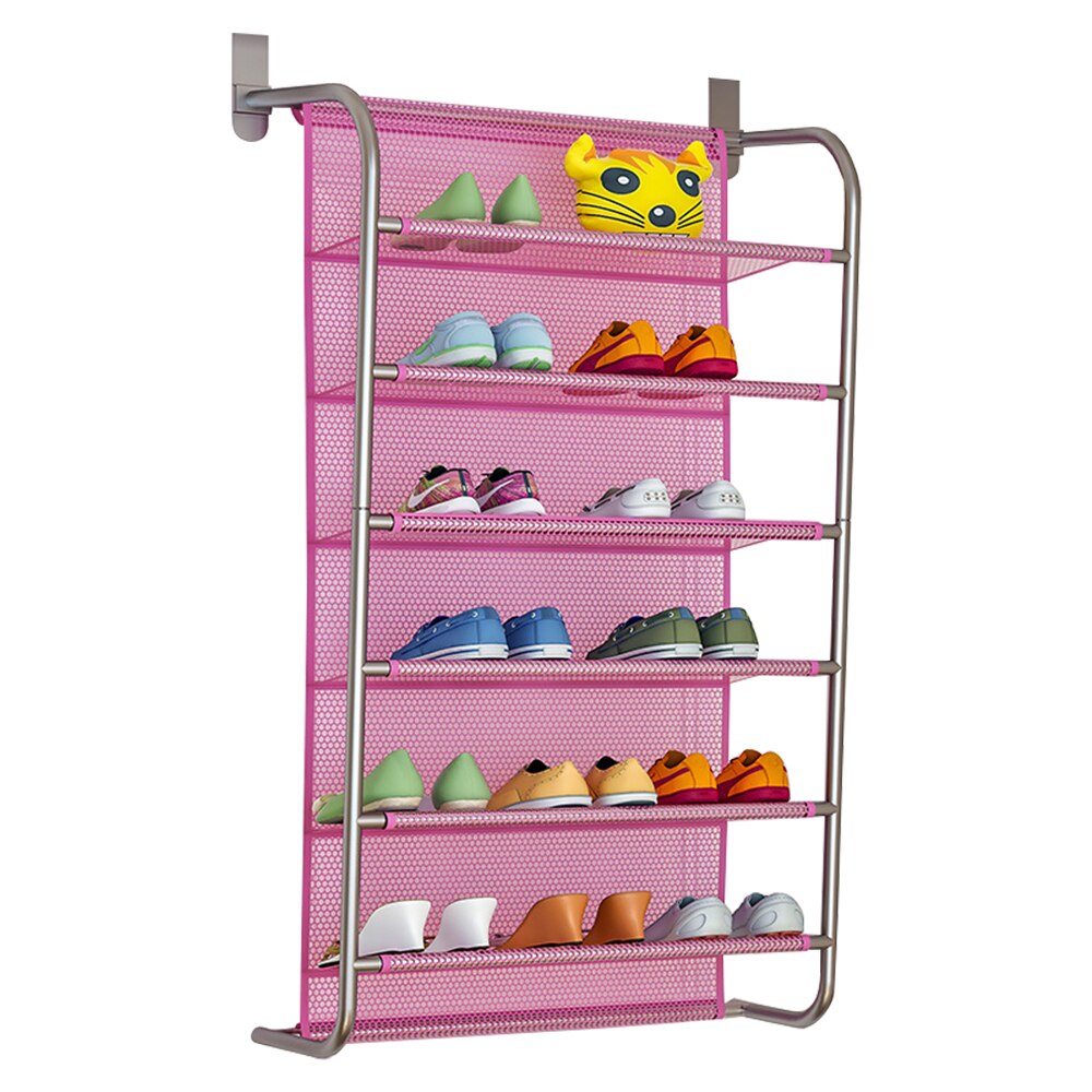 36 Paar Kanteldeur Opknoping Schoenenrek 10 Tier Schoenen Organizer Wandmontage Schoen Opknoping Plank Voor Thuis Slaapzaal Schoenen.