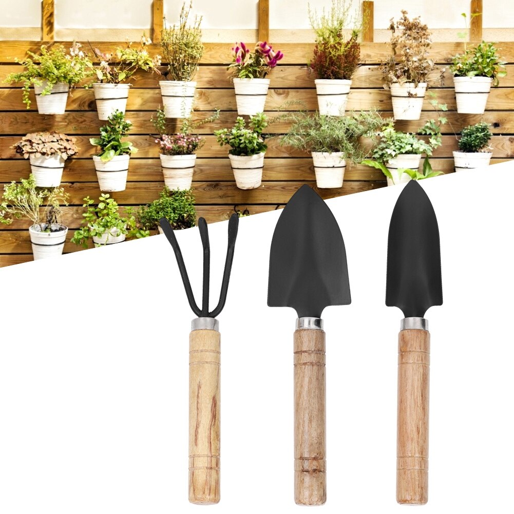 3 Pcs Mini Plant Tuingereedschap Set Mini Spade Kl... – Grandado