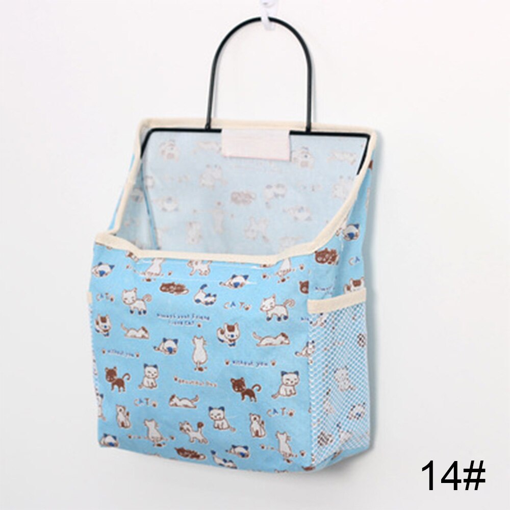 Pochette suspendue au mur | Grande capacité, organisateur de garde-robe, organisateur de bijoux suspendu Durable avec crochet, sac de rangement: N