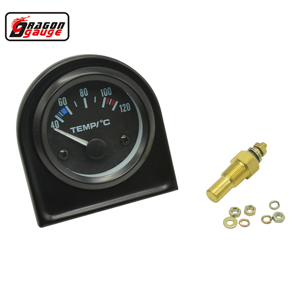 Universal Car Automotive 2" 52mm Pointer Fuel Level Gauge Meter Kit Tank Level Indicator Float Sensor White Light E 12 F Pointer 12v~p104766220