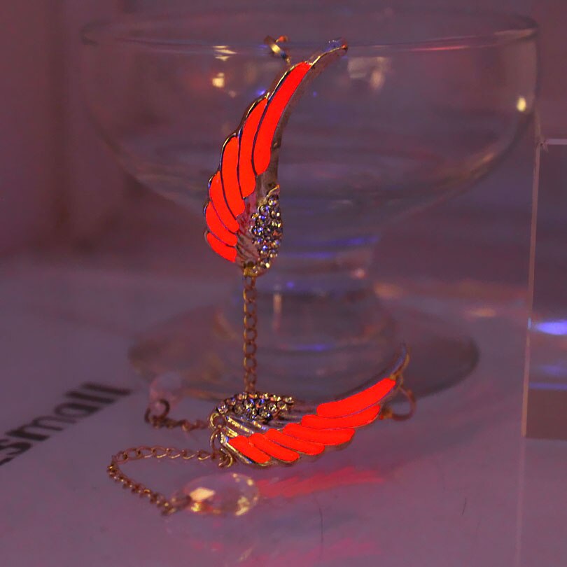Boucles d'oreilles, clip, boucles d'oreilles, Clip, boucles d'oreilles, lueur dans la nuit, clip, boucles d'oreilles, pour femmes et filles
