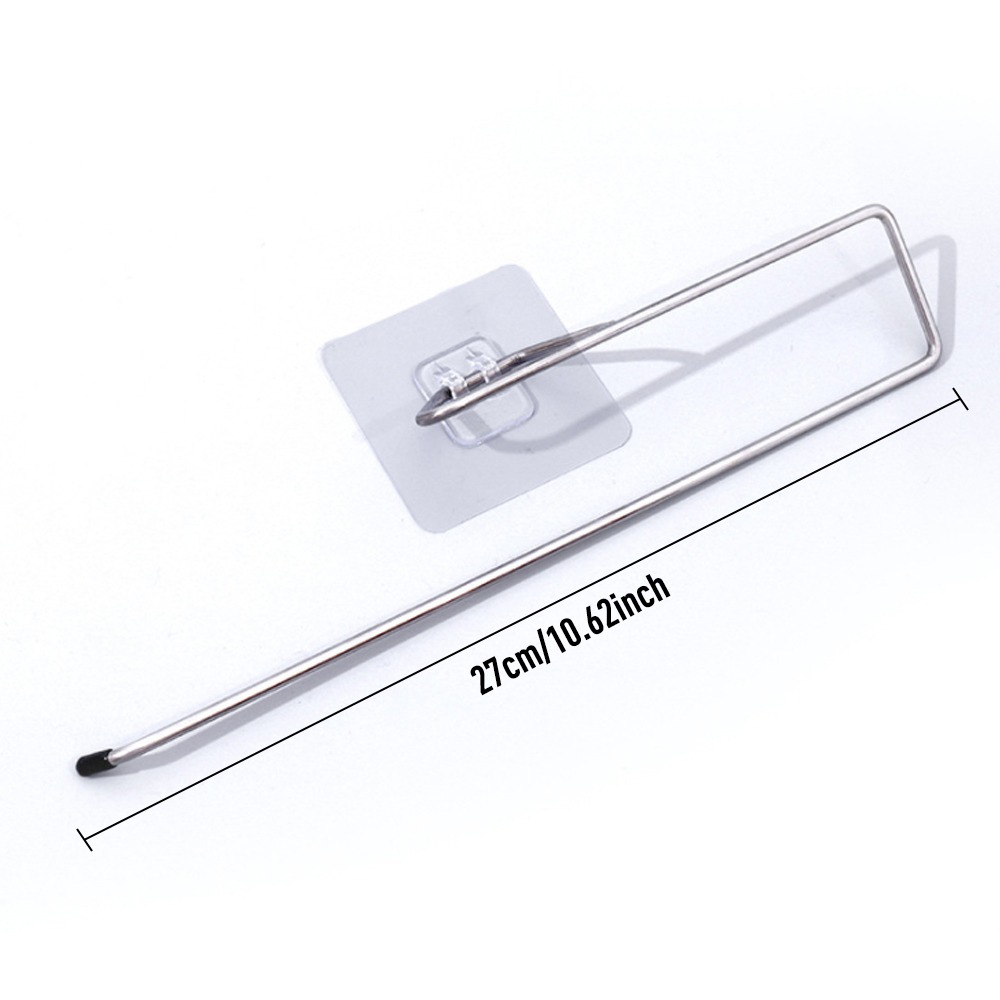 Stainless Steel Paper Towel Holder Rack Toilet Kitchen Roll Paper Holder Self-adhesive Kitchen Toliet Accessories: b