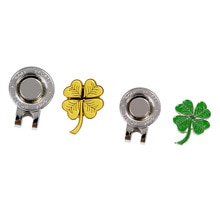 Magnetic Golf Cap Clip with Detachable Golf Markers Training Aid Standard Hat Clip Club Souvenir Keepsake