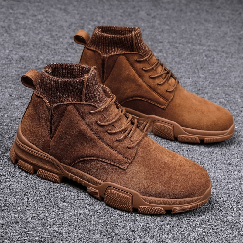 Gul sko herr man de formell hombre causal informales boots boty fritidsskor canvas sport herr för