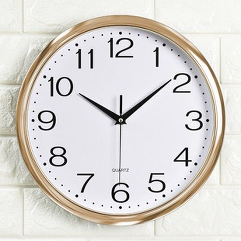 12Inch Wall Clock Quartz Silent Nordic Smart Wall Clock Bedroom Digital with Date Temperature Office Decor Reloj De Pared