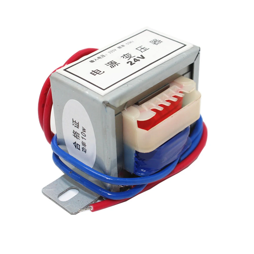 1PCS 10W EI48 Power Transformer Input 220V Output 12V-0-12V 24V-0-24V 12V 24V Replacement Electrical Equipment