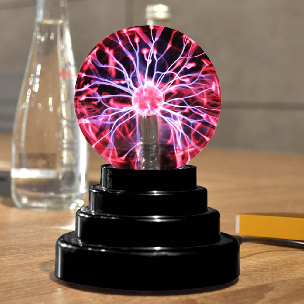 Magic USB Plasma Ball Antistress Tricks Gadget Fantasy Soecery Ball Toys For Children Halloween Schocker Funny
