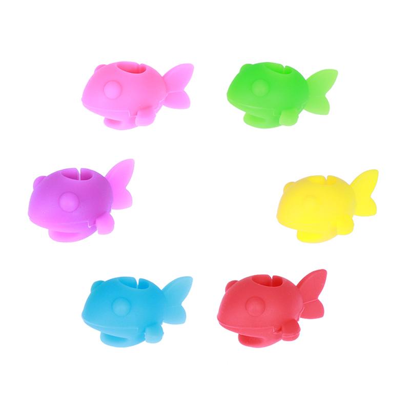 6 stk silikone glas tuscher glas charms moderigtigt vin glas drikke tuscher charms til sammenkomster