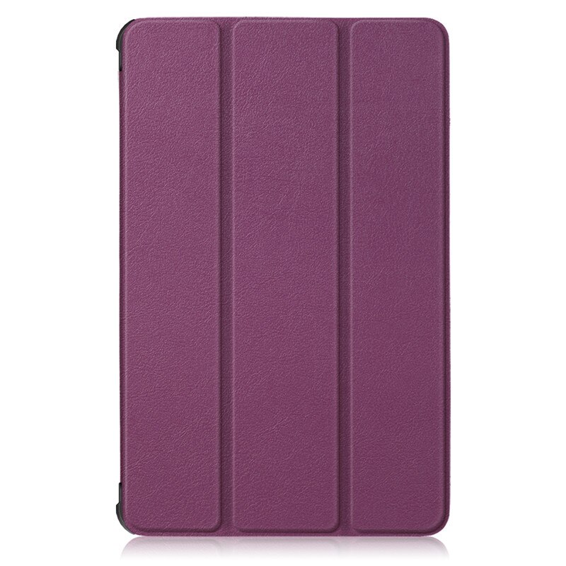 Inteligentne zamknięcie skórzana pokrywa dla Huawei case dla Huawei MatePad 10.4 case BAH3-W09/AL00 magnes stojak pokrywa shell + touch pen + film: Purple