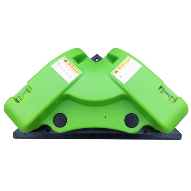 90 Degree Infrared Spirit Level Level Right Angle Measuring Tool House Decoration with Three Suction Cups: Default Title