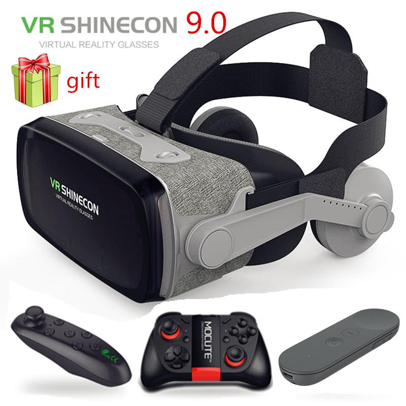 Shinecon Vr Shinecon Gaming Vr Virtual Reality Bril 3D Bril Google Kartonnen Vr Headset Doos Voor 4.0-6.53 "smartphone
