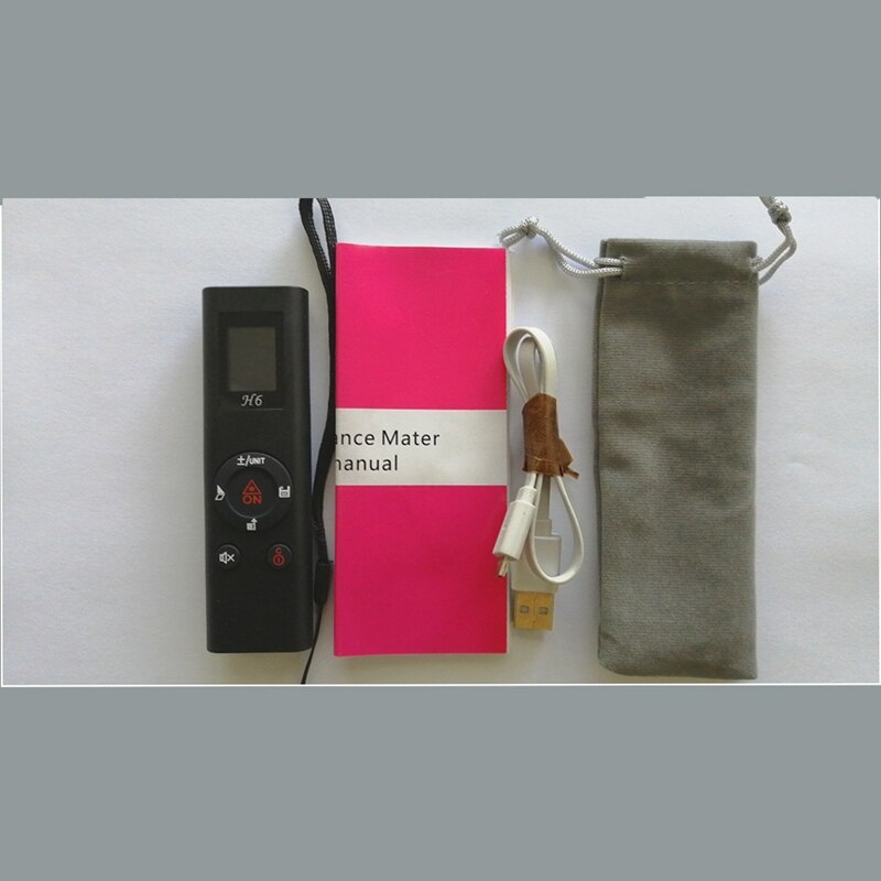 40M Portable Rangefinder Smart Digital Distance Usb Charging Mini Handheld Distance Tape Measure Meter