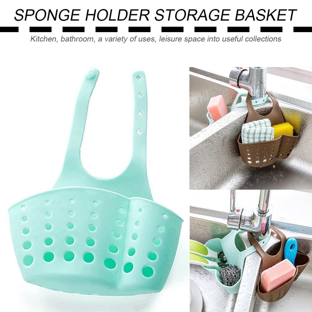 Sink Plank Zeep Spons Rack Keuken Afvoer Houder Gootsteen Houder Keuken Draagbare Opknoping Mand Huishouden Keuken Magazijnstellingen