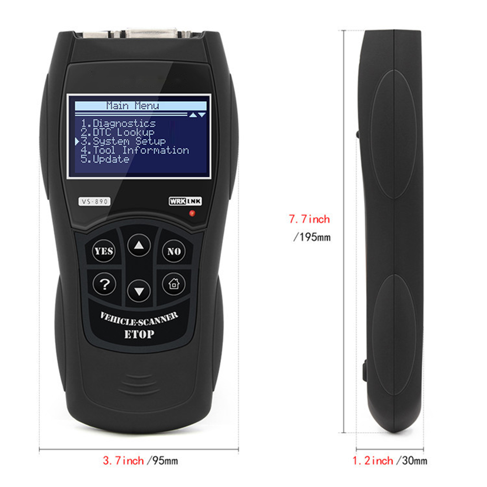 Universal Car Fault Reader Code Auto Scanner Vehicle Diagnostic Tool OBDII Reset Tool Multi-language Diagnostic Instrument