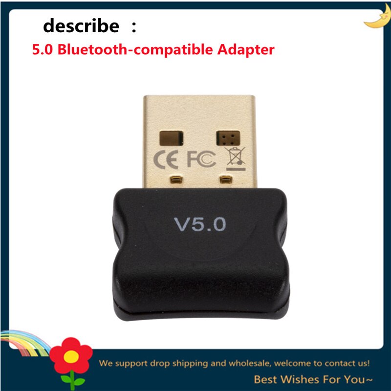 USAMS USB Bluetooth 5.1 Adapter Transmitter Receiver Wireless Mouse Keyboard Audio Bluetooth Dongle For Computer PC Laptop | Singapore - View #4