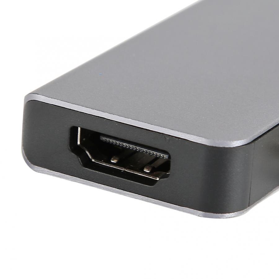 rfid reader 7-in-2 USB-C Hub 2 USB3.0 PD Charging USB C/F TF Memory Card Reader Adapter PD Charging Hub