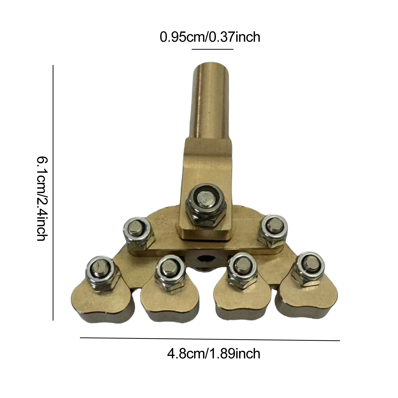 Elektrische instrumenten Fret Press Gitaarreparatietool Compacte en draagbare snaarinstrumentpers voor verschillende radius Fret Board: WHITE