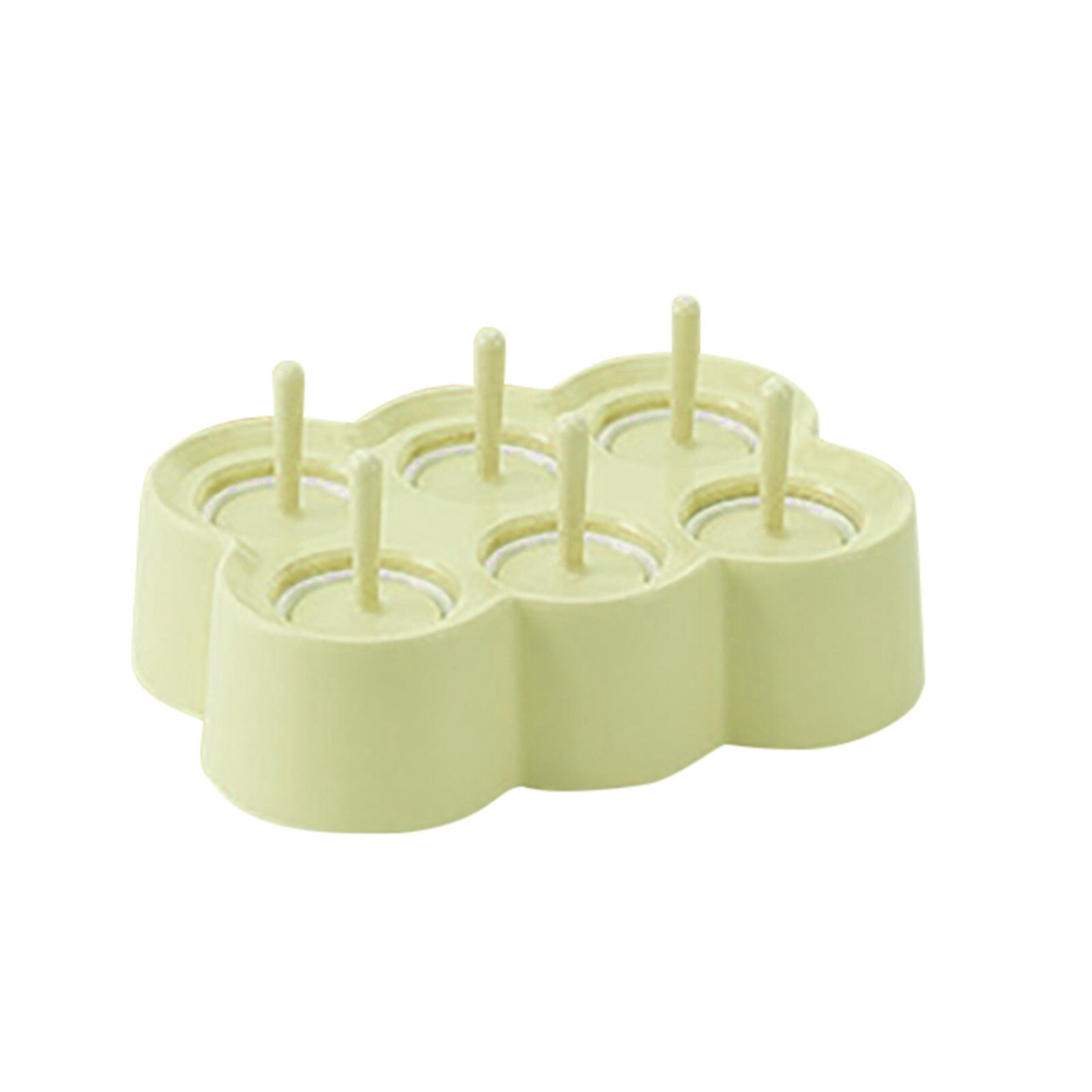 Ice Cream Tools Silicone Ice Cream Mold Ice Lolly Molds Ice With Sticks Tray Froze Форма Для Мороженого: G